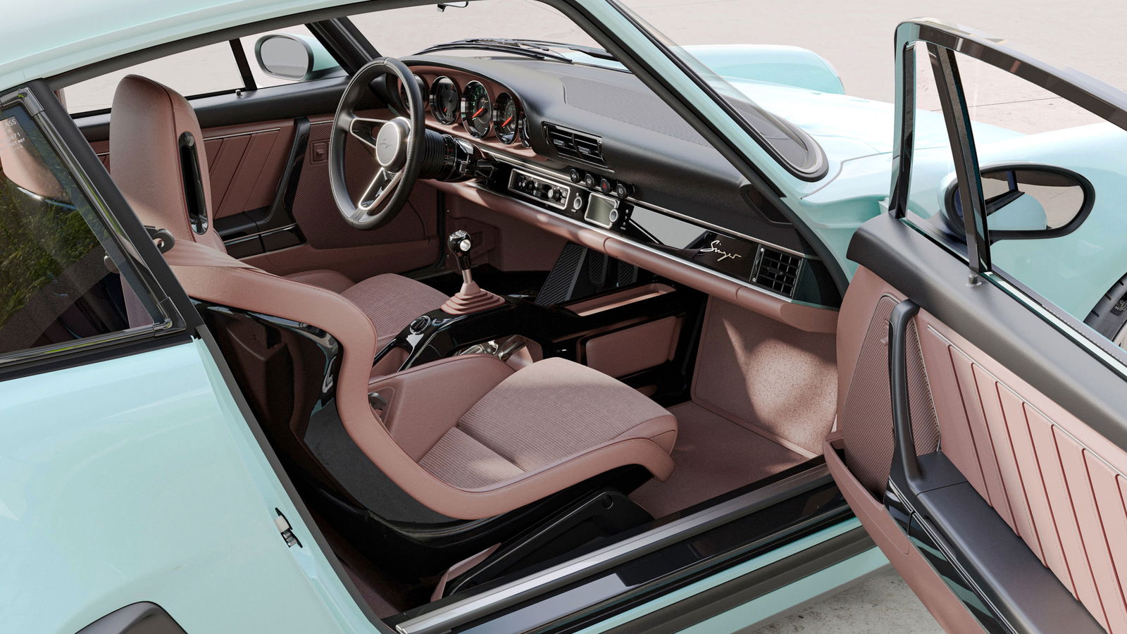 Porsche 911 Carrera Coupe Reimagined by Singer - interior